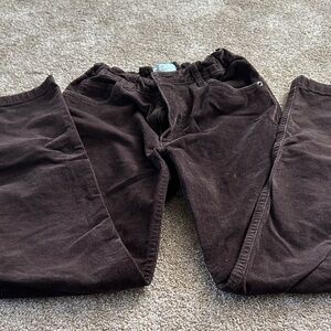 Class Club Chocolate Corduroy Trousers
